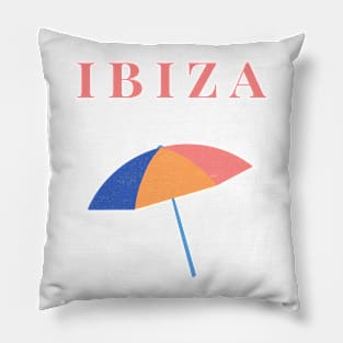 Ibiza Sunbrella Summer Holiday Beach Pillow