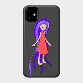 Lilac Bangs Crying Girl iPhone 11 case Lilac Bangs Crying Girl iPhone 11 case