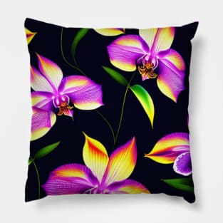 Orchid flower Pillow