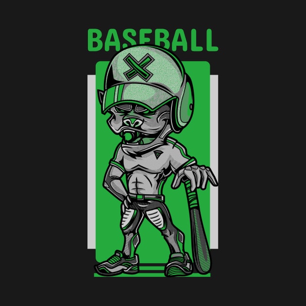 Baseball / Baseball Player / Baseball Fan / Baseball Lover / Urban Streetwear by Redboy