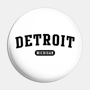 Detroit, MI Pin
