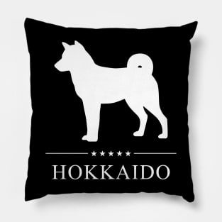 Hokkaido White Silhouette Pillow