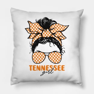 Proud Tennessee Girl Letting My Roots Show // Messy Hair Don't Care Tennessee Pillow