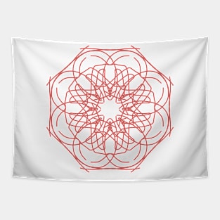 symmetrical design 01 Tapestry