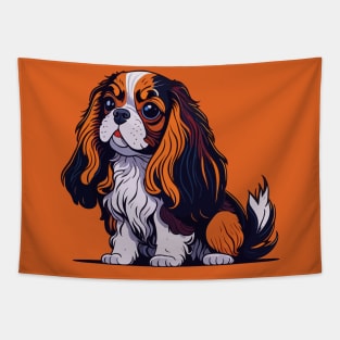 Cavalier King Charles Spaniel Portrait Tapestry