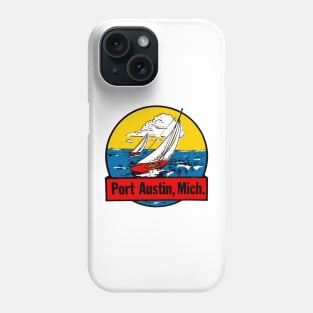 Port Austin, Michigan Decal Phone Case