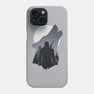 The Song of the White Wolf Phone Case