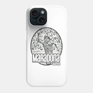 Maradona RIP light Phone Case