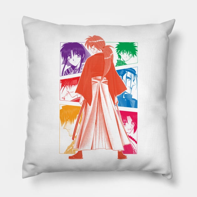 Color Kenshin Light Pillow by geekingink