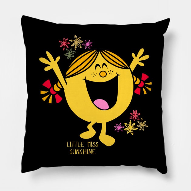 Miss sunshine Pillow by Diegosevenstar