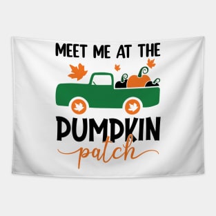 Meet me at the pumpkin patch! Tapestry