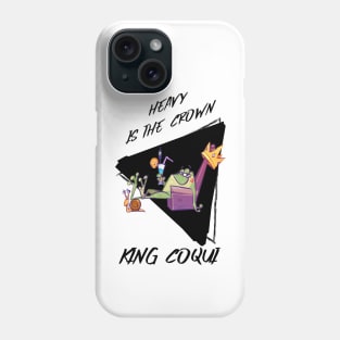 Puerto Rico King Coqui Frog Phone Case