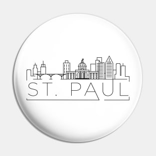 St. Paul Minimal Skyline Pin