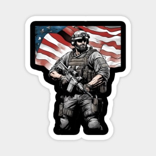 war hero Magnet