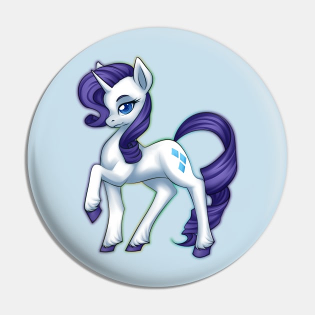 rarity Pin by Xiki_Muffin