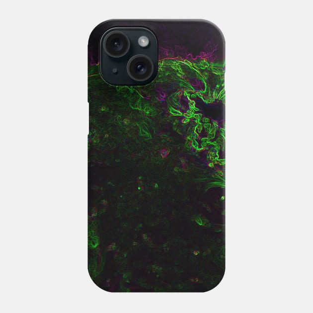 Black Panther Art - Glowing Edges 398 Phone Case by The Black Panther