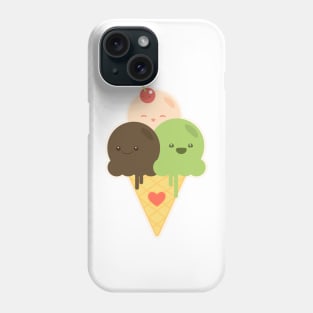 Kawaii Cone Icecream Phone Case