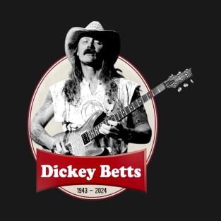 Retro Dickey betts 1943 - 2024 T-Shirt