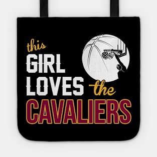Sports this girl loves cava liers basketball Tote