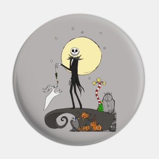 Skellington's Night Pin