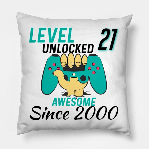 21st birthday Pillow by Design stars 5