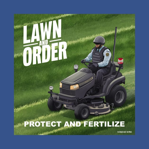 Lawn and Order by Dizgraceland