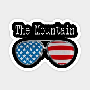 AMERICA PILOT GLASSES THE MOUNTAIN Magnet