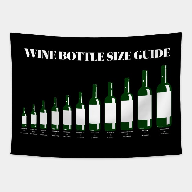 wine bottle Tapestry by Genetics art