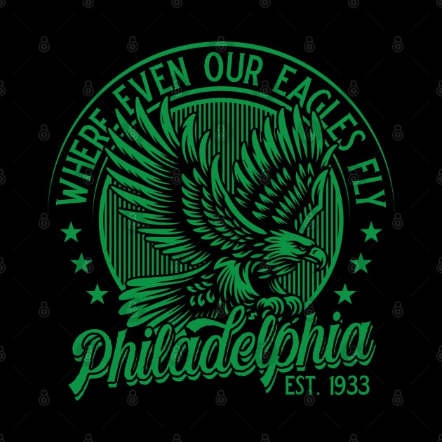 Philadelphia: where even our Eagles fly. v4 by Emma