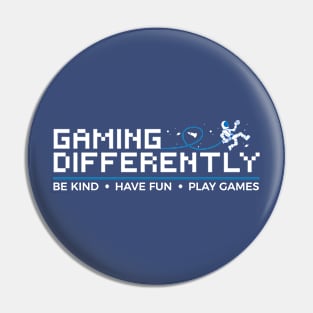 The Gaming Differently Astro Logo Pin