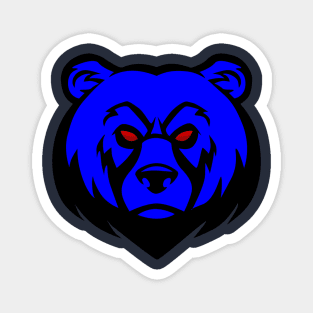 angry bear Magnet