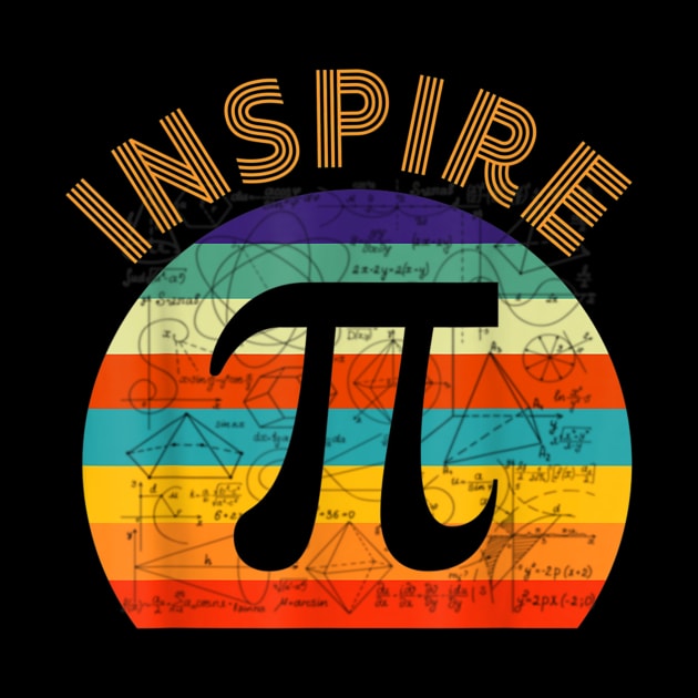 Inspire Pi 314 Math Teacher Pi National Day Funny Gift by FONSbually