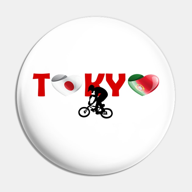 Sports games in Tokyo: BMX team from Portugal (PT) Pin by ArtDesignDE