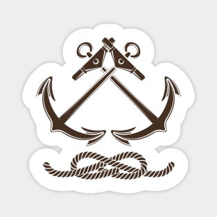 Nautical or Seafarer Club Emblem Magnet