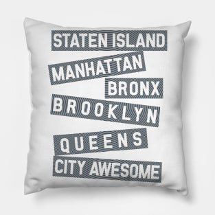 NYC City Awesome Pillow