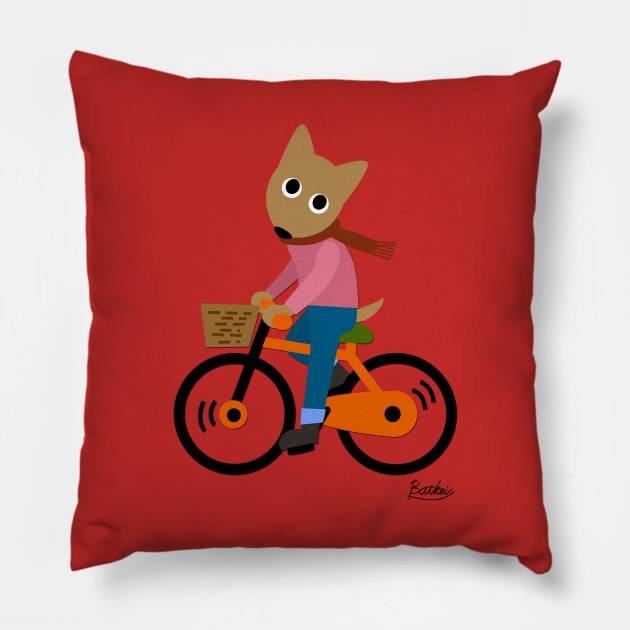 Sam's Cycling Pillow by BATKEI