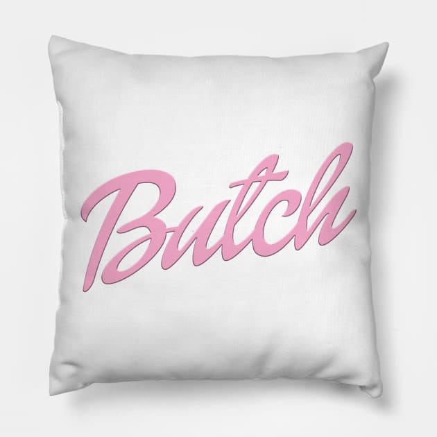 Butch Pillow by Inky Icarus