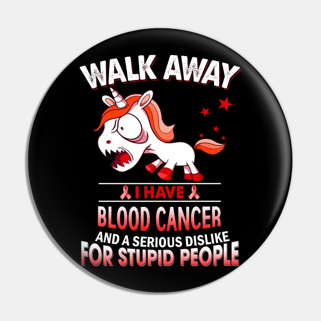 funny blood cancer grumpy unicorn warrior Pin by TeesCircle