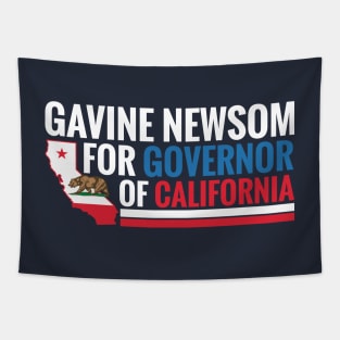 Gavin Newsom for Governor of California Tapestry