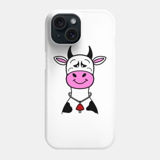 COW With Attitude Cow Lover - Funny Cow Art Phone Case