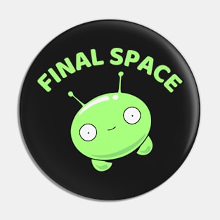 Final Space Mooncake Chookity Pok - Funny Pin