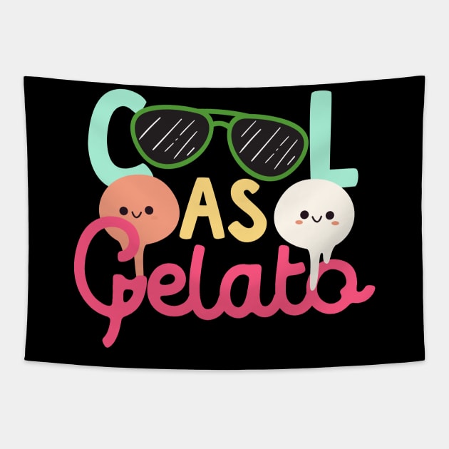 Cool As Gelato Tapestry by thingsandthings