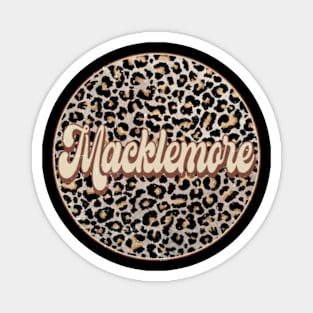 Classic Music Macklemore Personalized Name Circle Birthday Magnet