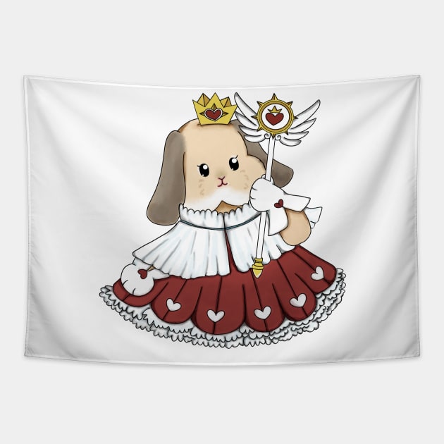 Bailey the Rabbit in Alice in Wonderland x Card Captor Sakura Costplay Tapestry by GambarGrace