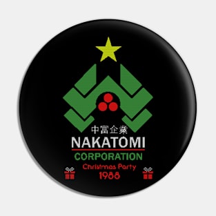 Nakatomi Plaza Christmas Party Pin