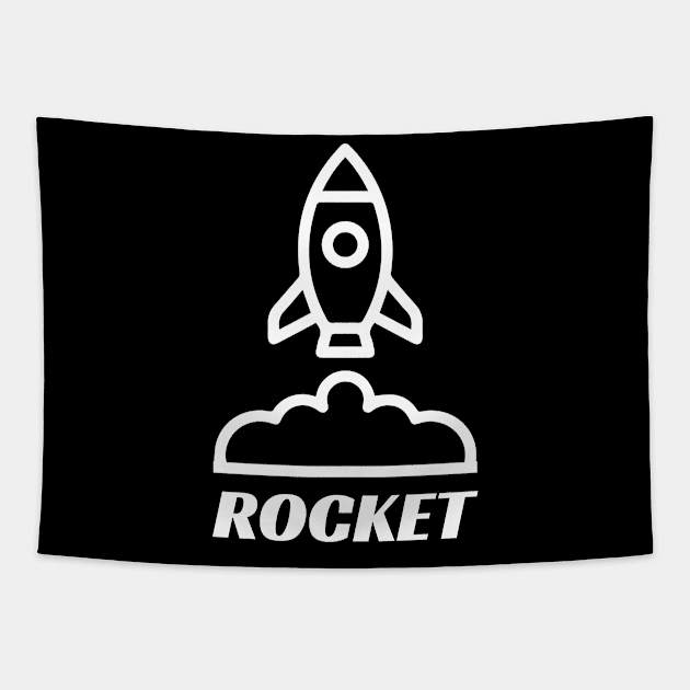 Rocket Tapestry by LAMUS