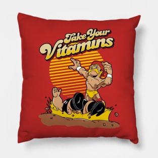 Take Your Vitamins Pillow