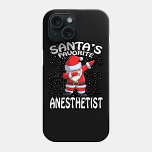 Santas Favorite Anesthetist Christmas Phone Case