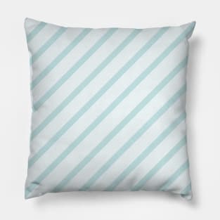 Blue stripes Christmas pattern Pillow