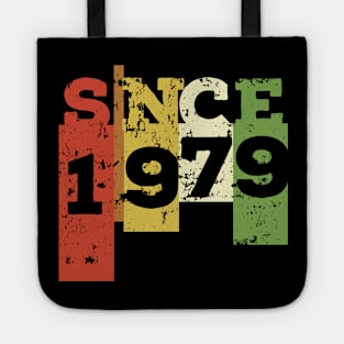 1979 vintage birthday t-shirt Tote